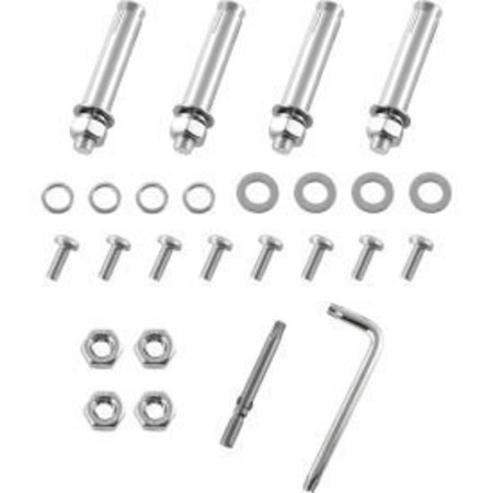 GLOBAL EQUIPMENT Global Industrial„¢ Replacement Hardware Kit For 761220 Outdoor Drinking Fountains 761220C